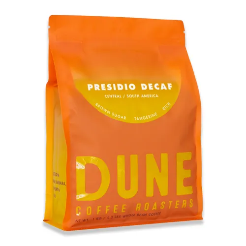 Dune Presidio Decaf Coffee