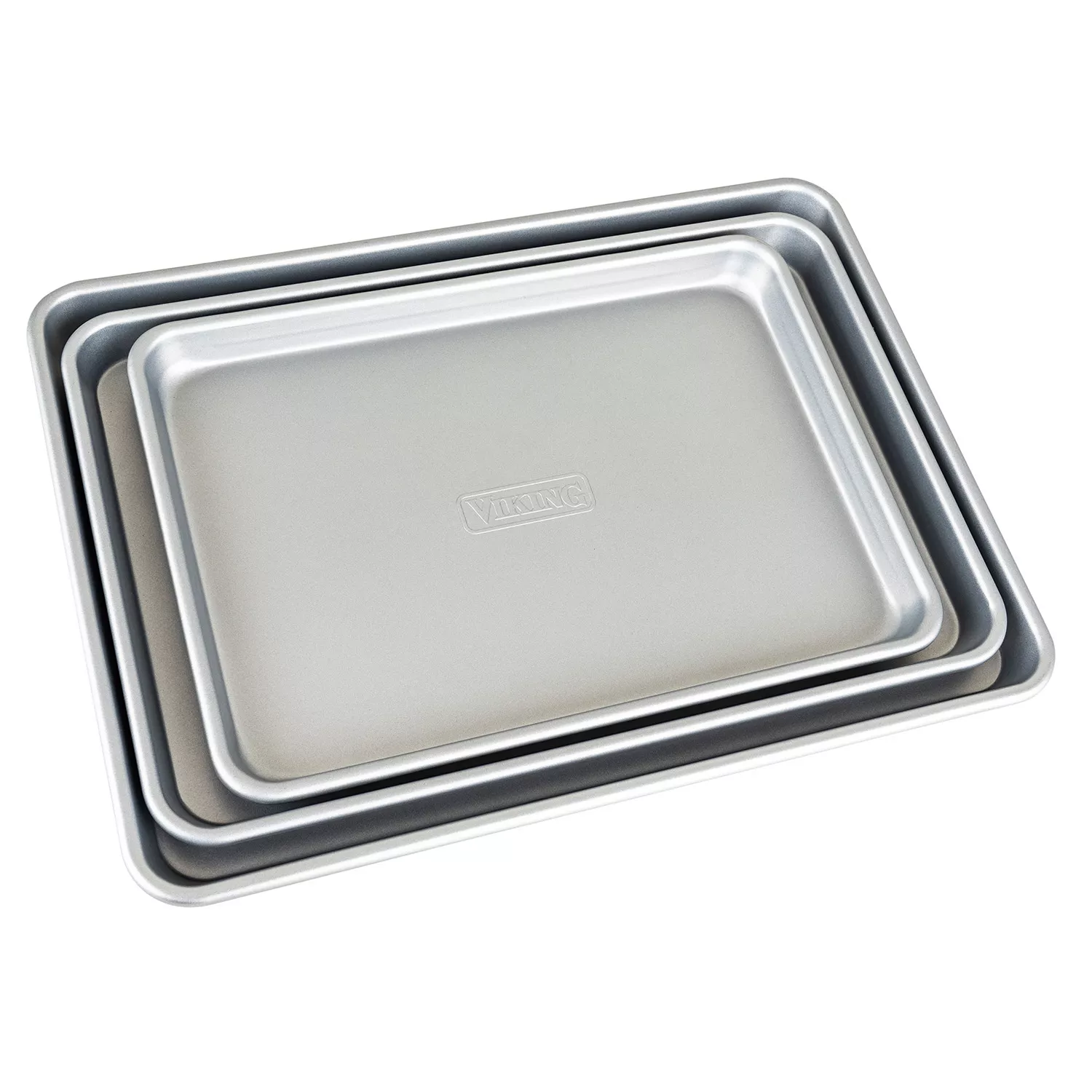 Nordic Ware 3 Pack Baking Sheet Set Silver, 3 - Fry's Food Stores