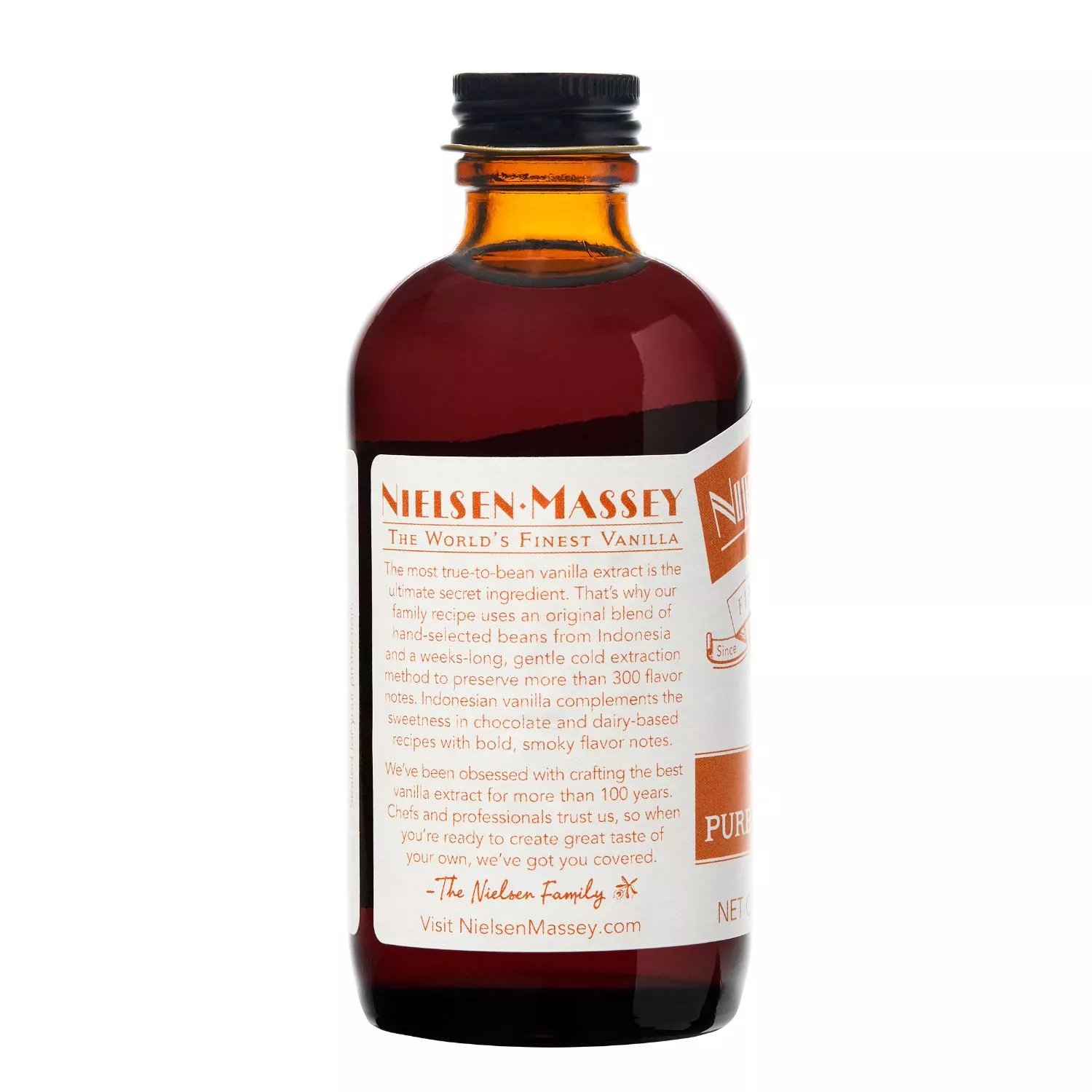 Nielsen-Massey Indonesian Pure Vanilla Extract, 4 oz.