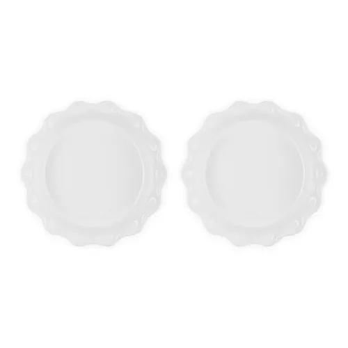 Le Creuset Heritage 2-Piece Fluted Pie Dish Set, 9"