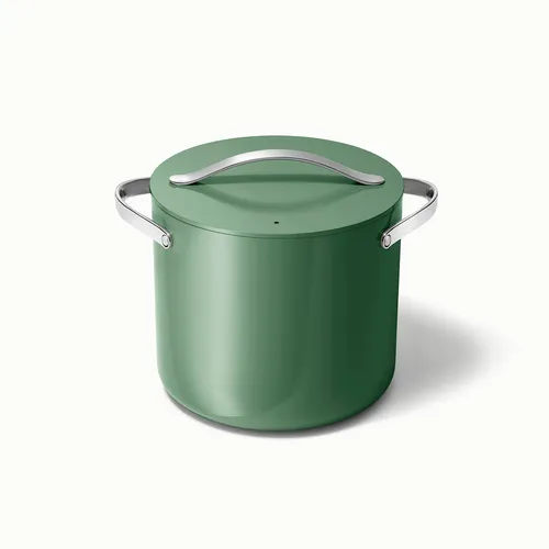 Caraway Ceramic Nonstick Stockpot, 12 qt. 