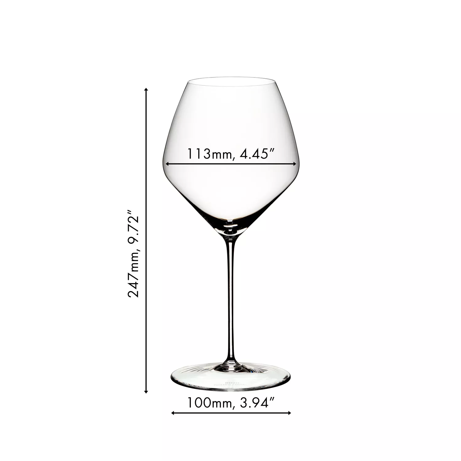 RIEDEL Veloce Pinot Noir Wine Glass, Set of 2