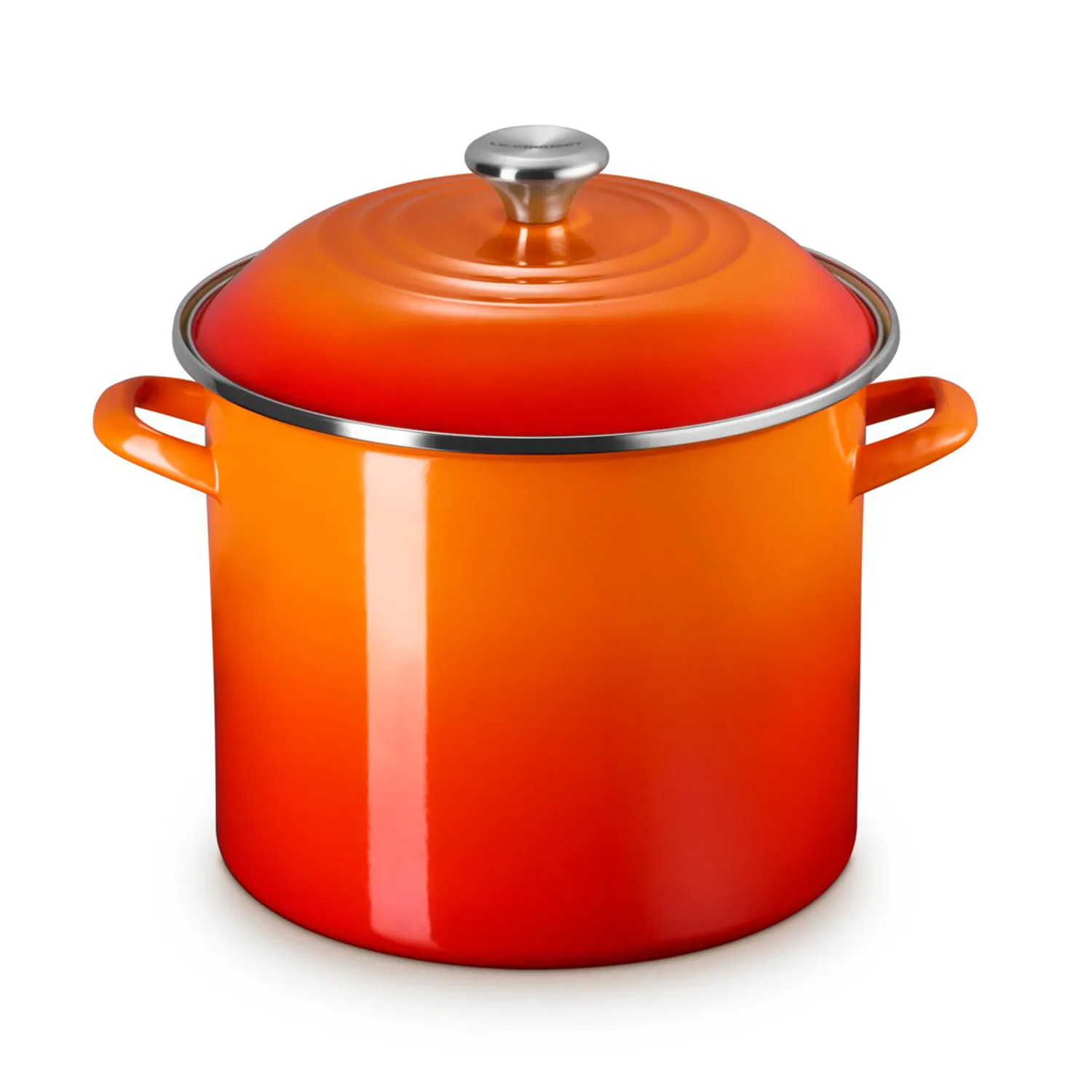 Le Creuset Enameled Steel Stockpot, 12 qt.