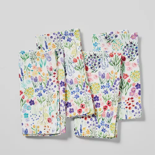 Sur La Table Colour Me Happy Cotton Napkins, Set Of 4 – CHALK INTERIORS