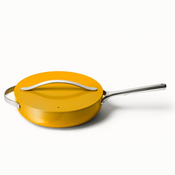 Caraway Ceramic Nonstick Sauté Pan with Lid, 4.5 qt.