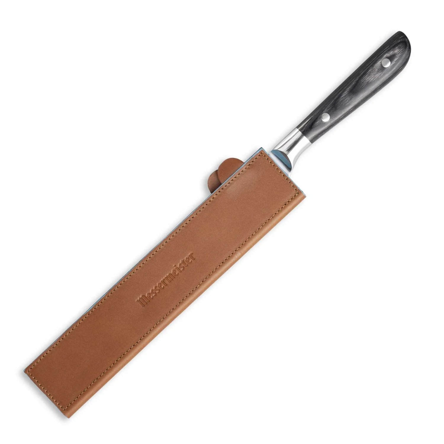Messermeister Leather Edge-Guard with Magnetic Closure, 6.5"
