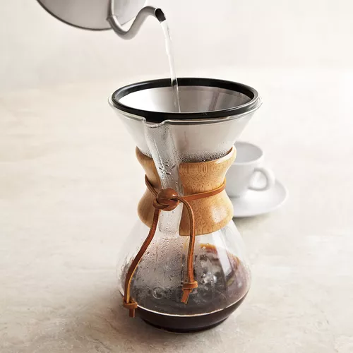 Chemex Classic Series Drip Coffee Glass Coffee Makers, 40 oz.