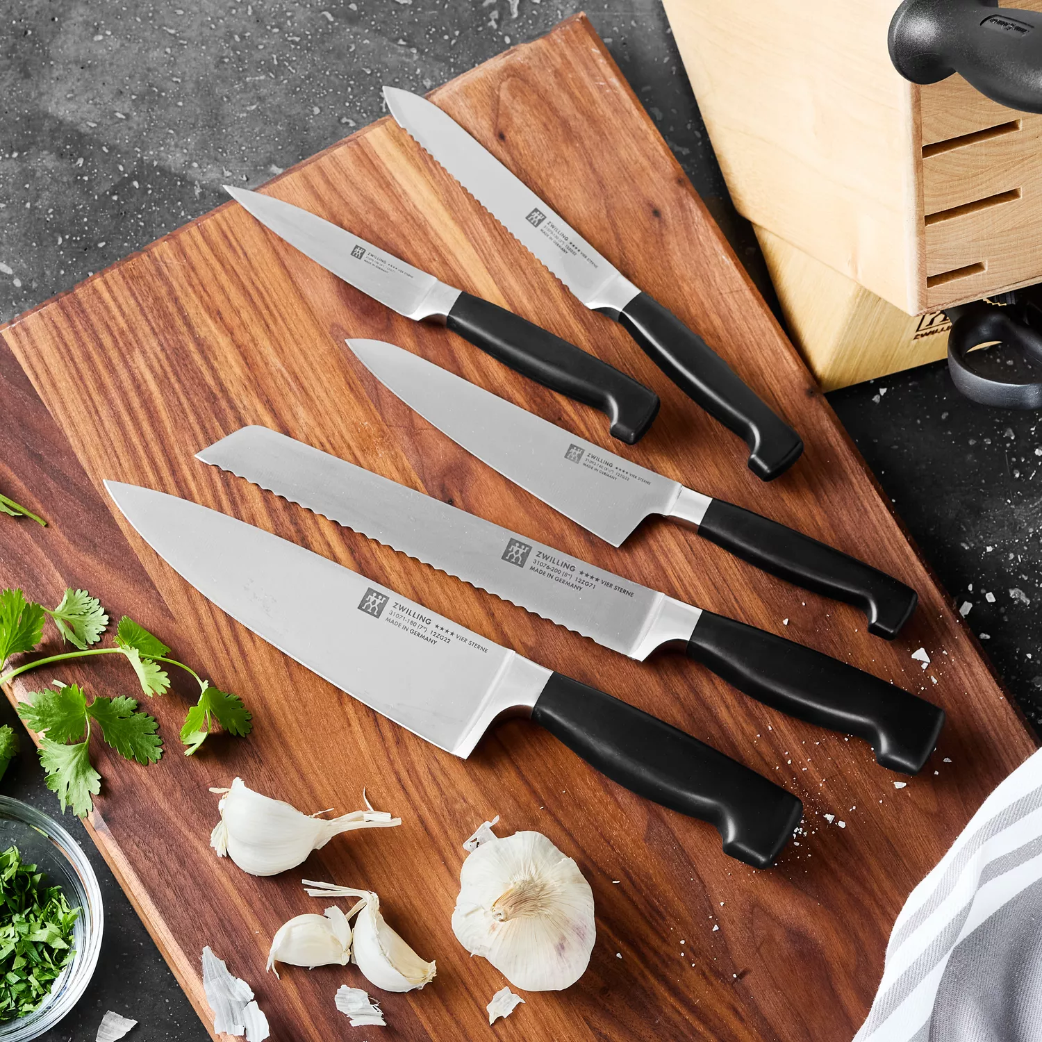 Zwilling J.A. Henckels Four Star 8-Piece Knife Block Set