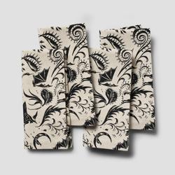 Sur La Table Halloween Witches Napkins, Set of 4