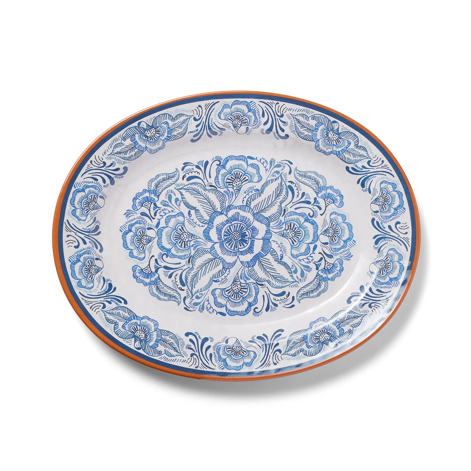 Sur La Table Azul Melamine Oval Platter 