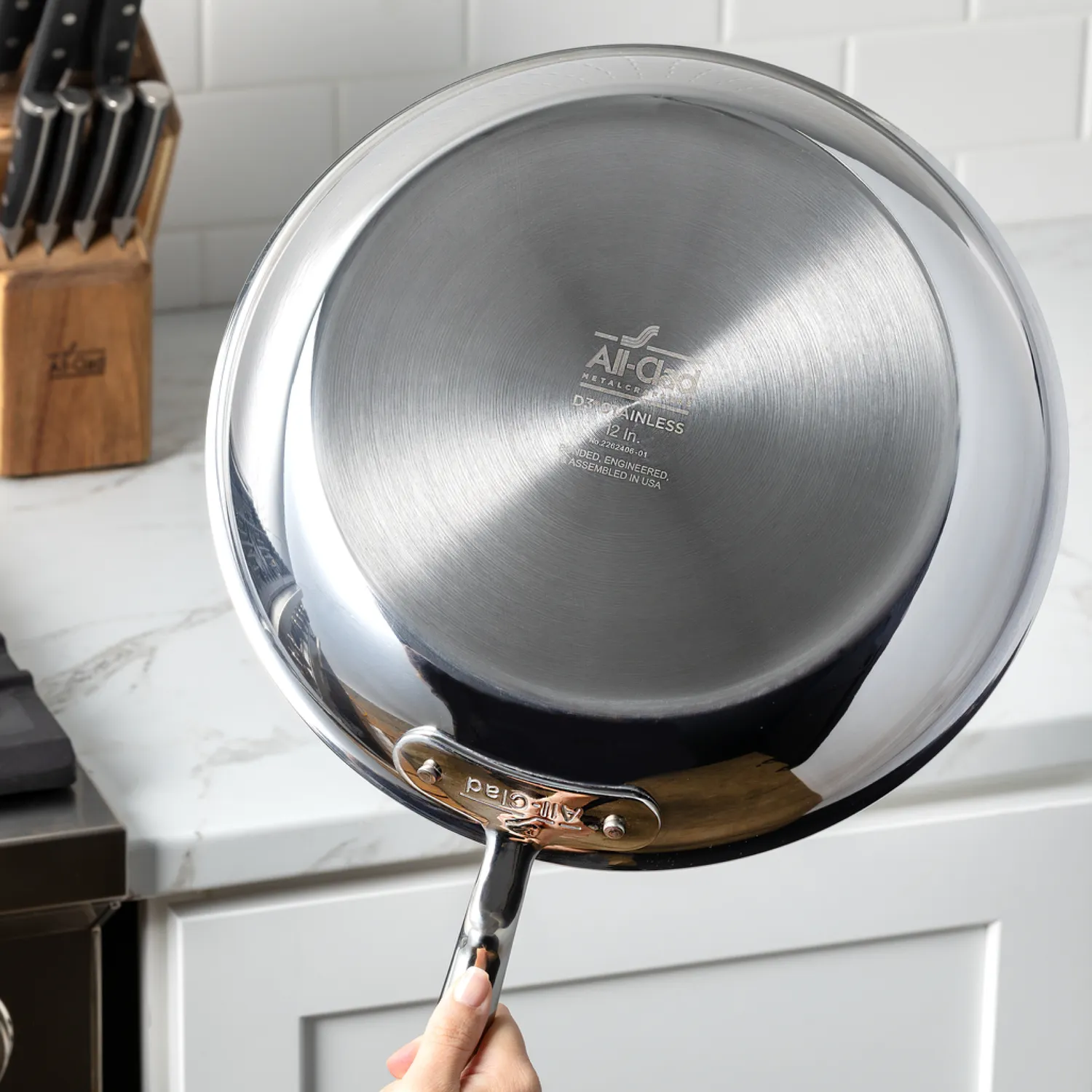 All-Clad D3 Stainless Steel Skillet