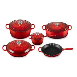 Le Creuset Signature 9-Piece Cookware Set