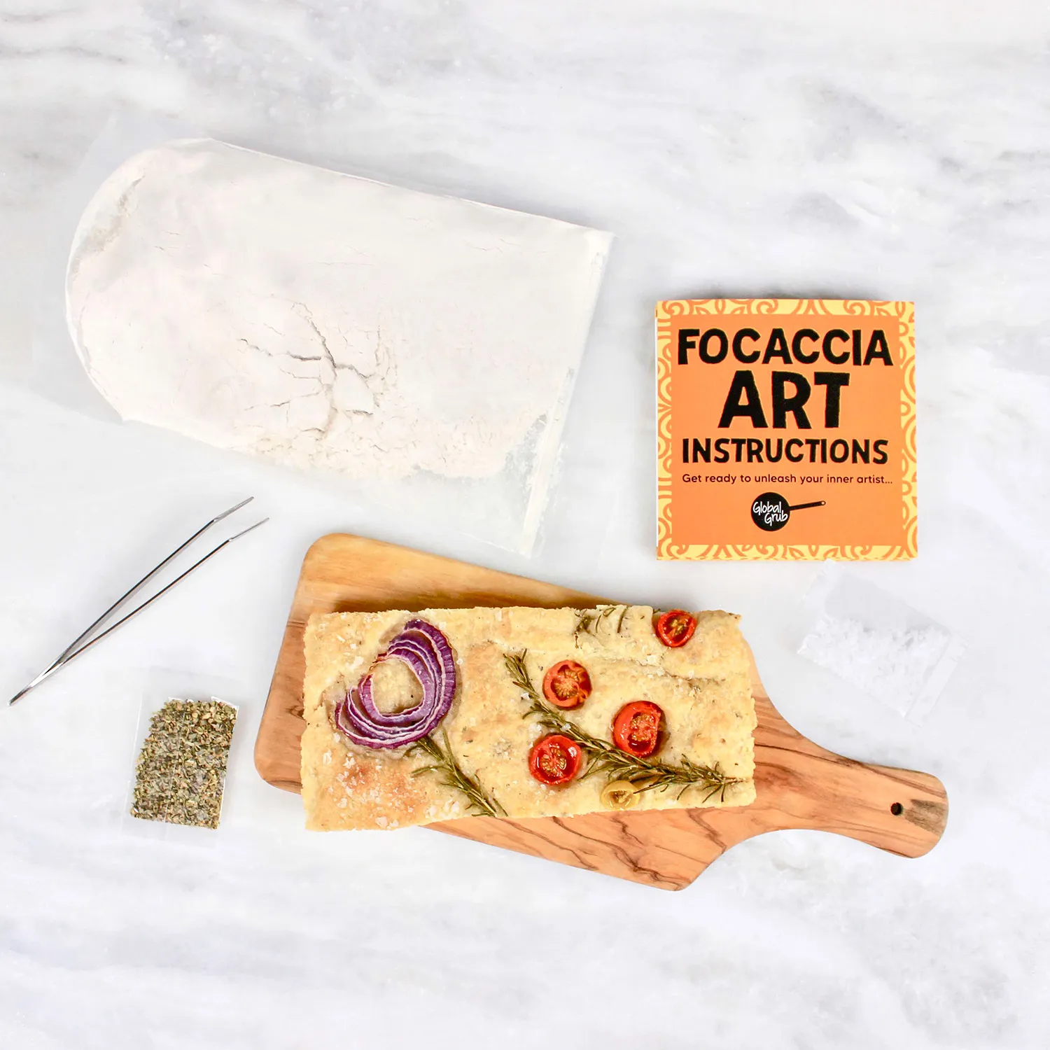 Global Grub Focaccia Art Kit