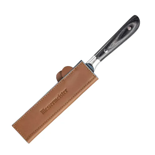 Messermeister Leather Edge-Guard with Magnetic Closure, 6.5"