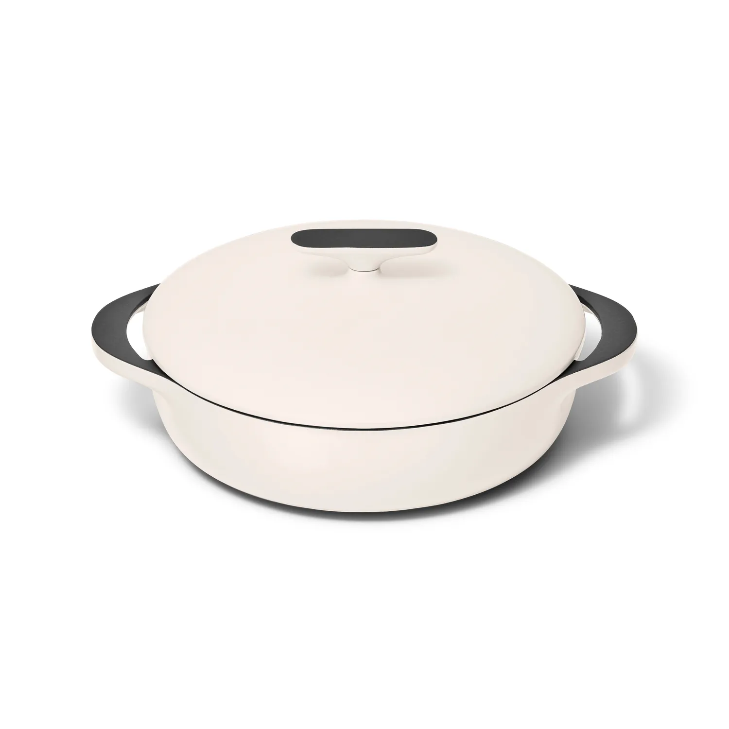 Caraway Enameled Cast Iron Braiser, 3.5qt.