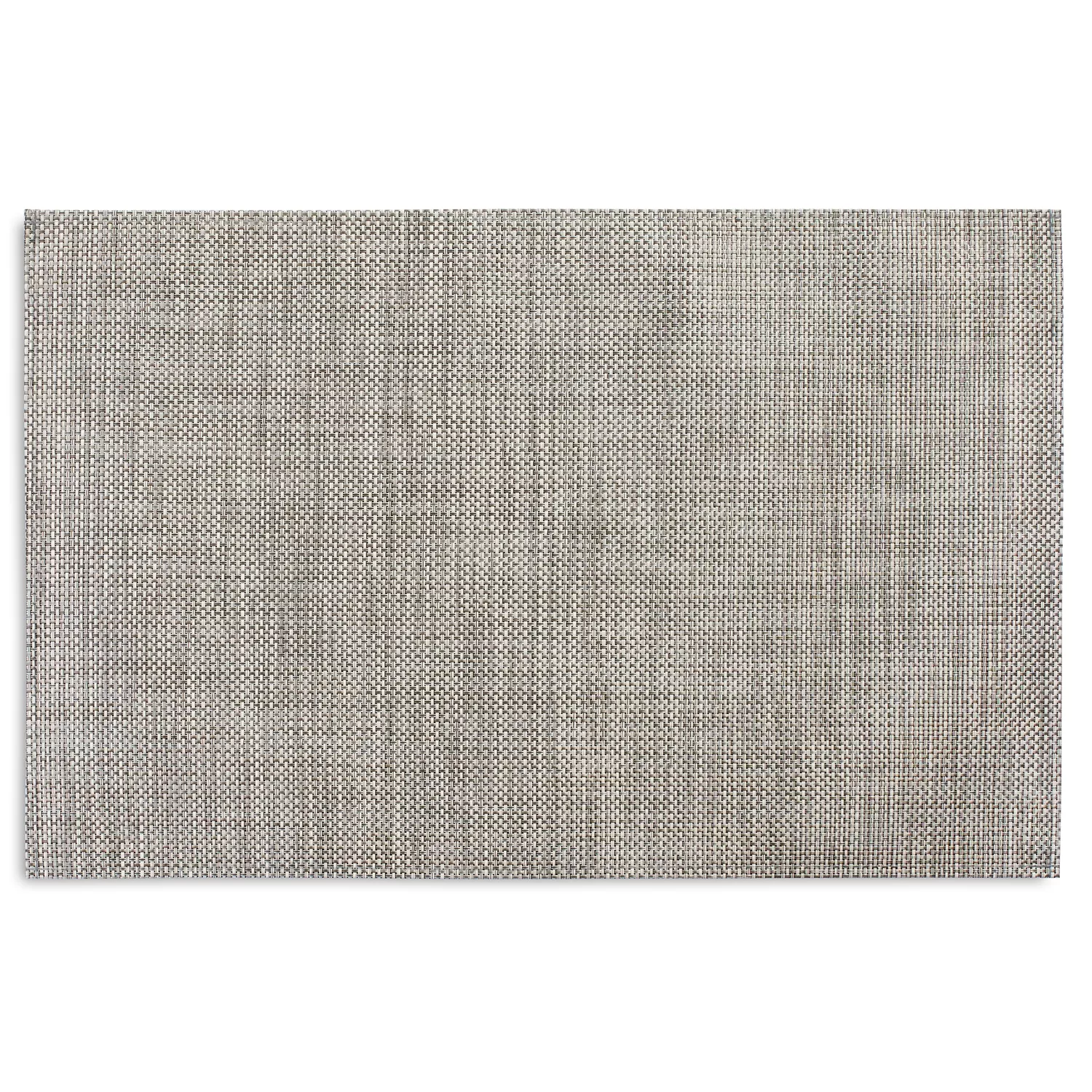 Chilewich Basketweave Floor Mat, Oyster