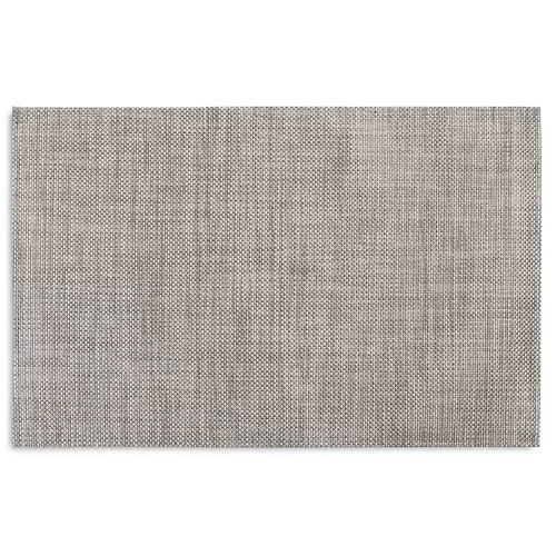 Chilewich Basketweave Floor Mat, Oyster