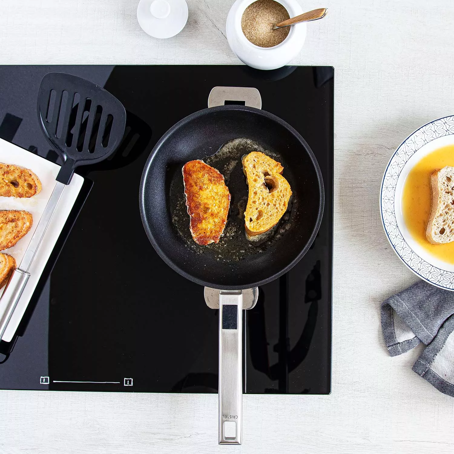 Cristel Strate Nonstick Skillets