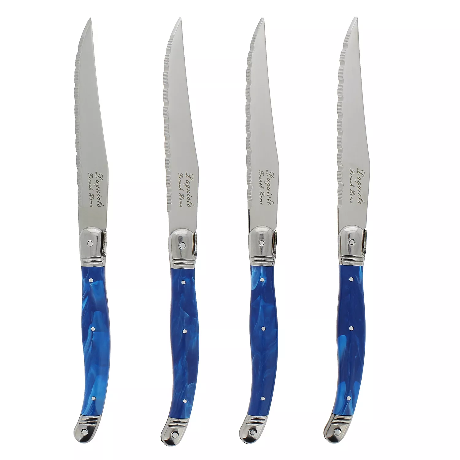 French Home Laguiole Steak Knives, Set of 4