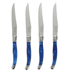 French Home Laguiole Steak Knives, Set of 4