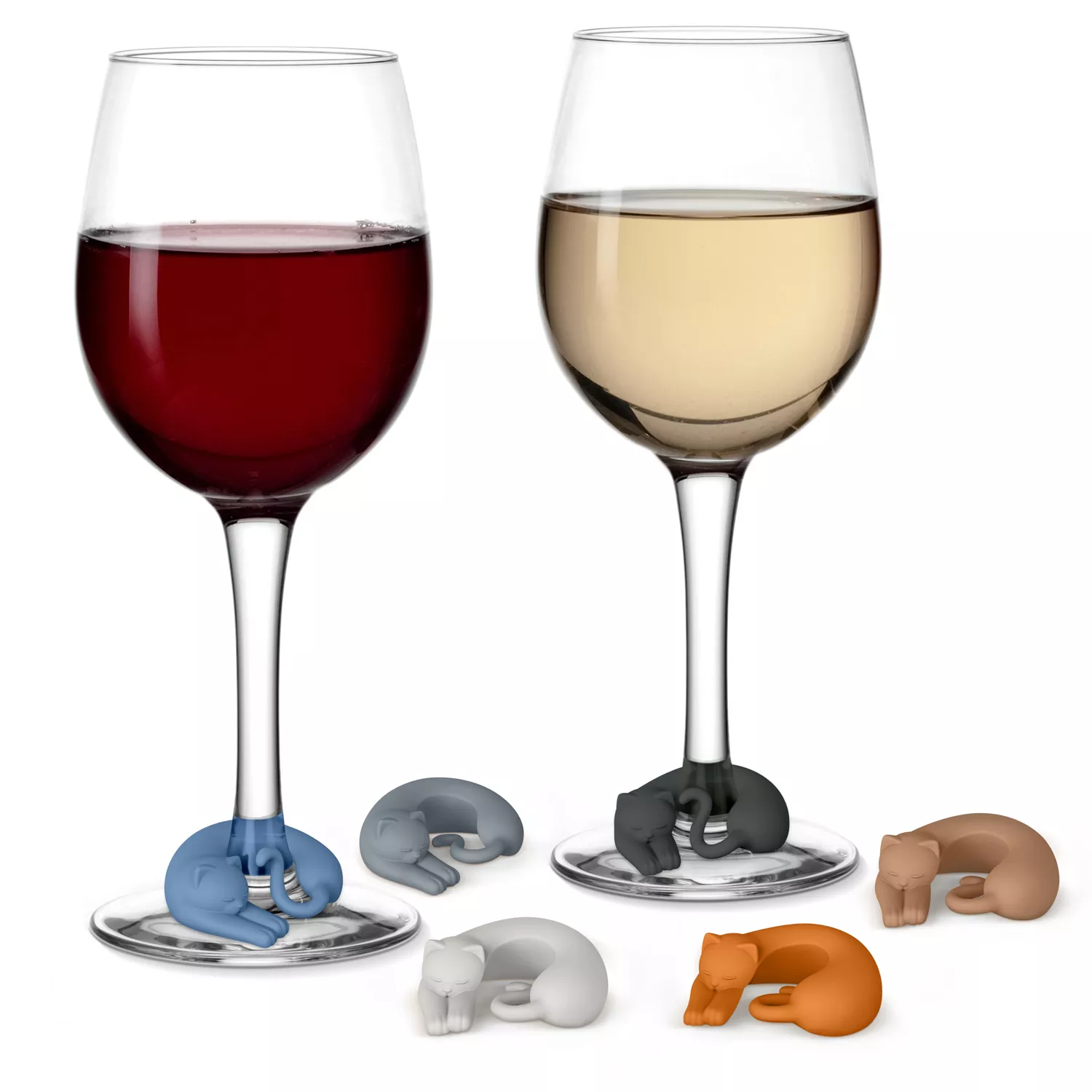 Fred Wine Lives Charms, Set of 6