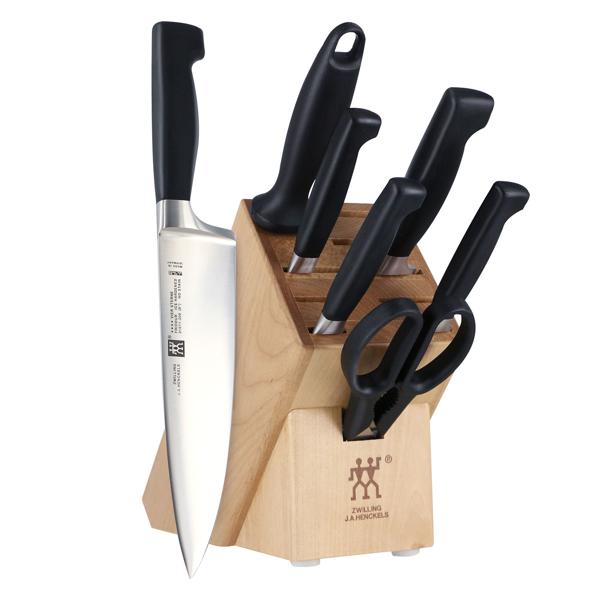 Zwilling J.A. Henckels Four Star Eco 8-Piece Knife Block Set