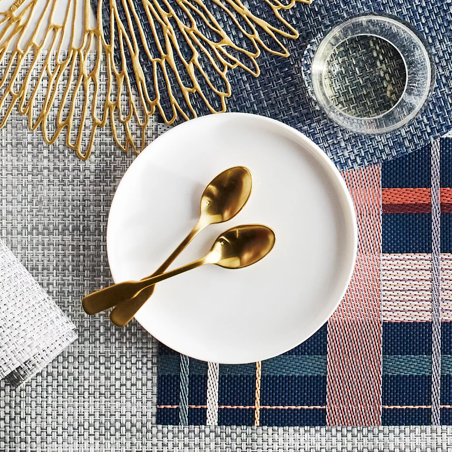 Fortessa Ashton Brushed Gold Serving Spoon