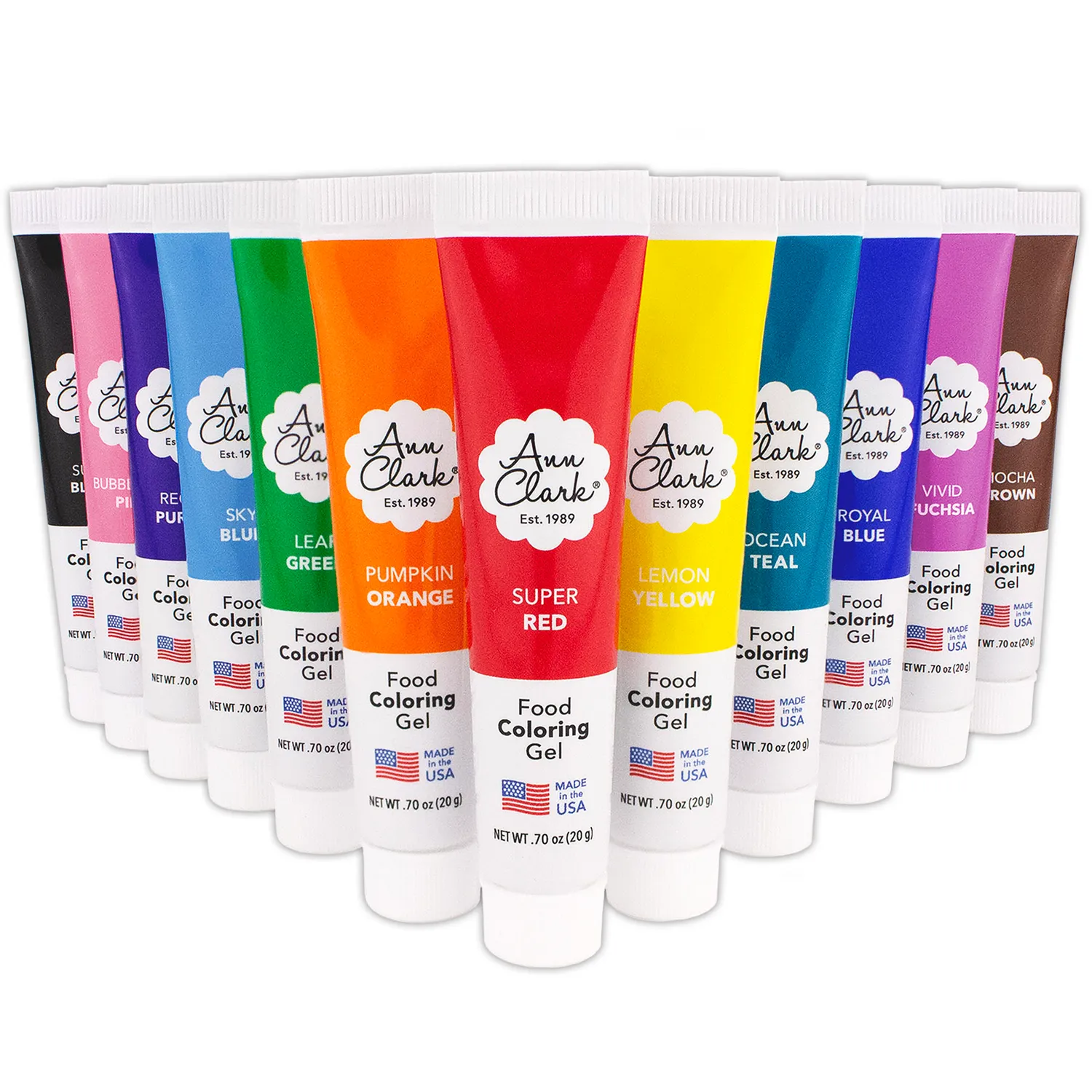 Ann Clark Food Coloring Gel Kit