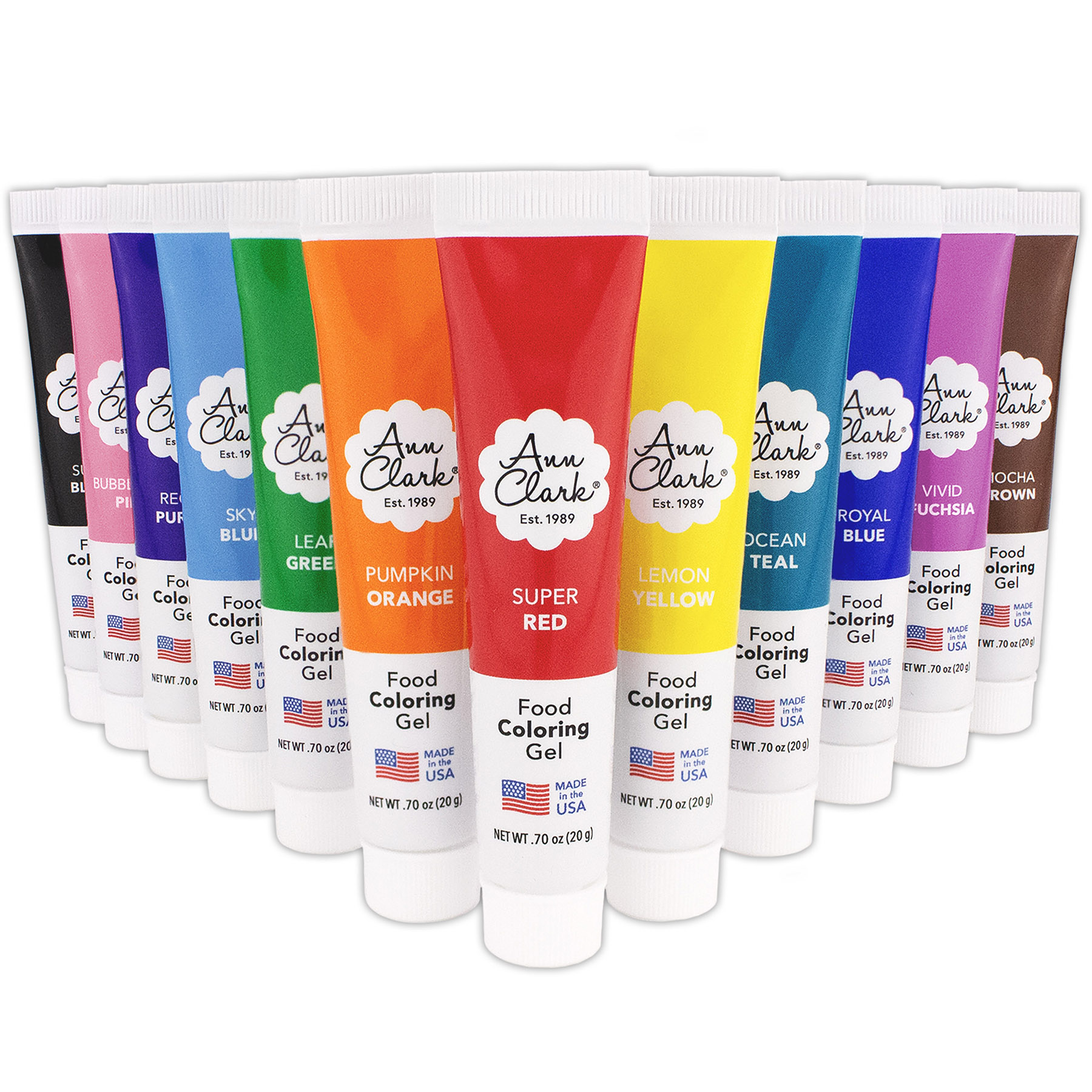 Ann Clark Food Coloring Gel Kit