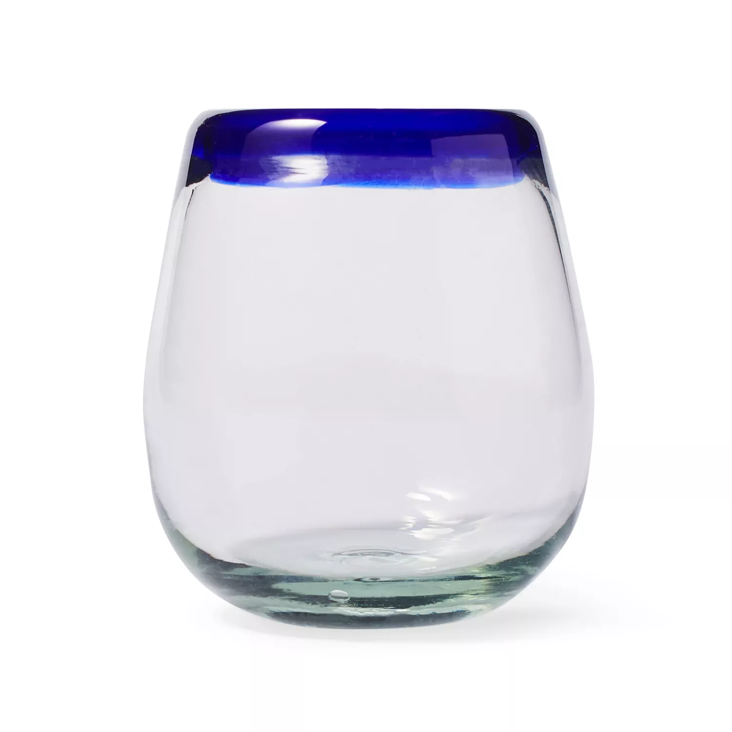 HomArt Cantina Recycled Glass Stemless Wine Glass - Set of 6