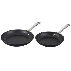 Le Creuset Toughened Nonstick PRO 2-Piece Skillet Set, 9.5" and 11" These have been great so far for my induction stove