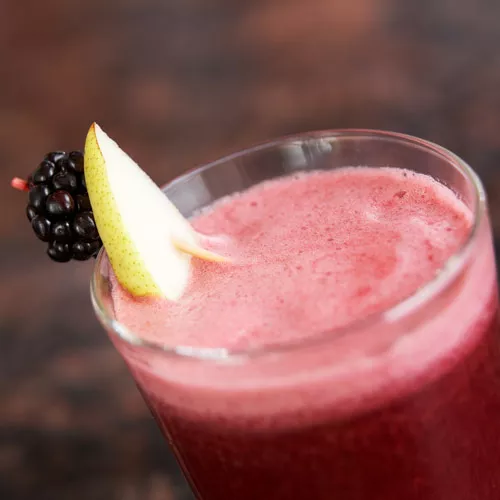 Blackberry, Pear and Grapefruit Juice
