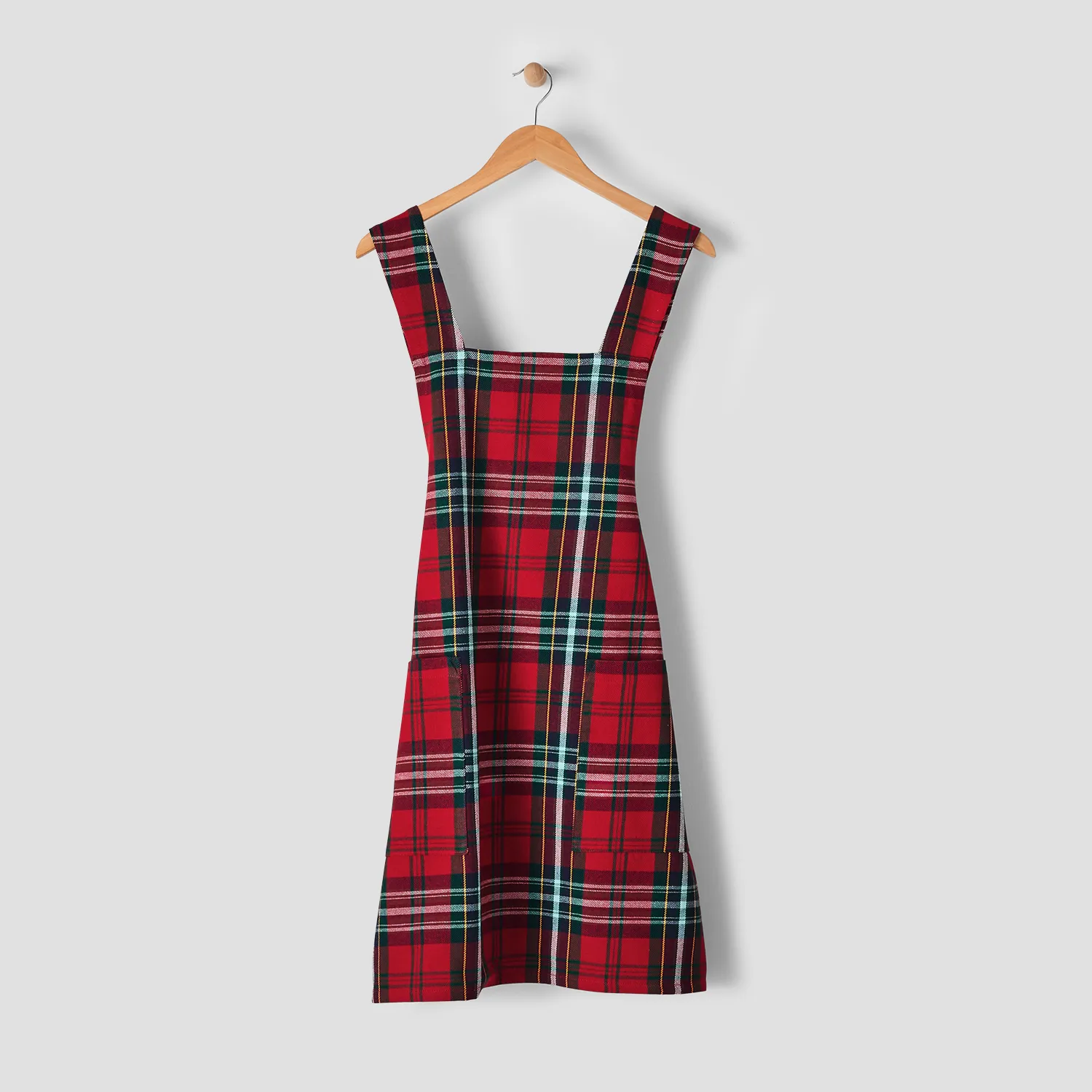 Sur La Table Smocked Plaid Apron