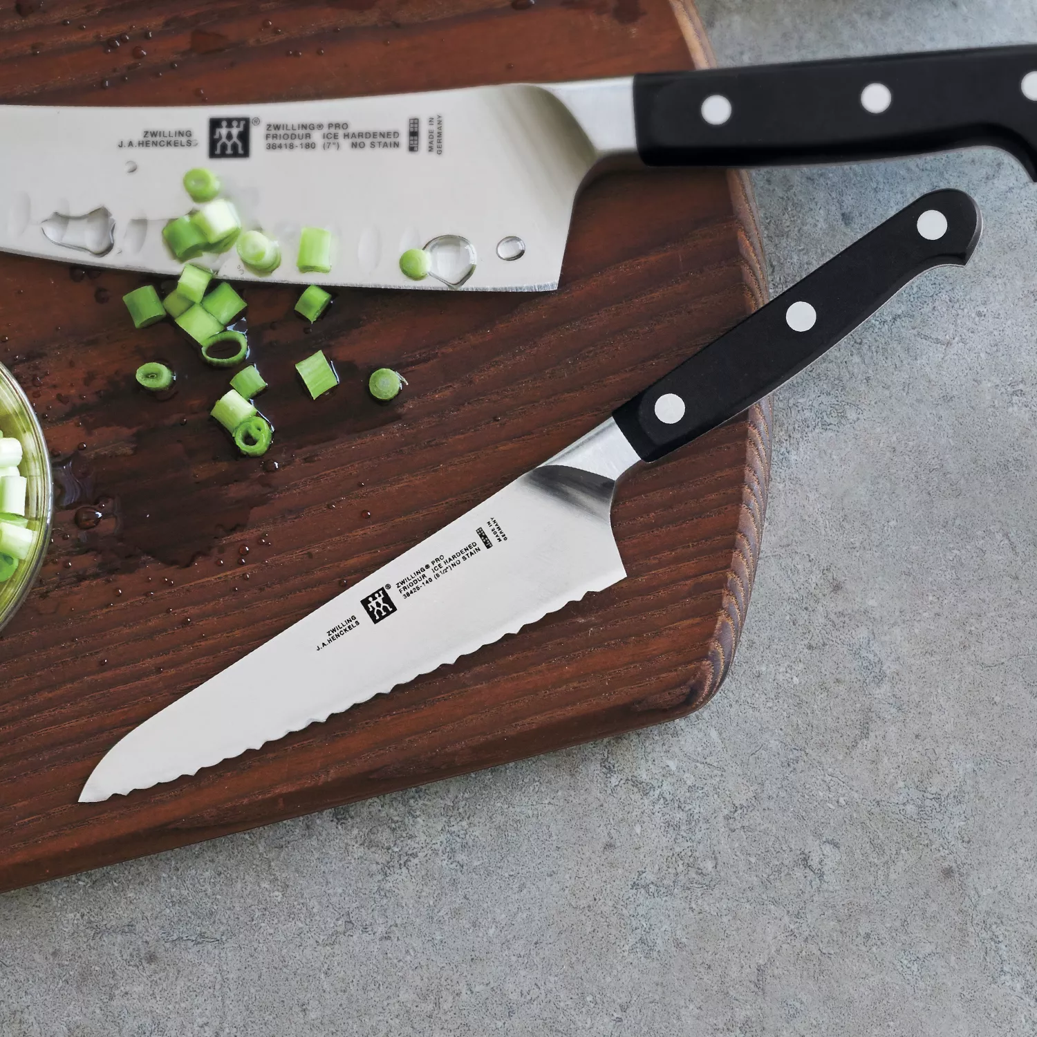 Zwilling J.A. Henckels Pro Serrated Prep Knife, 5.5"