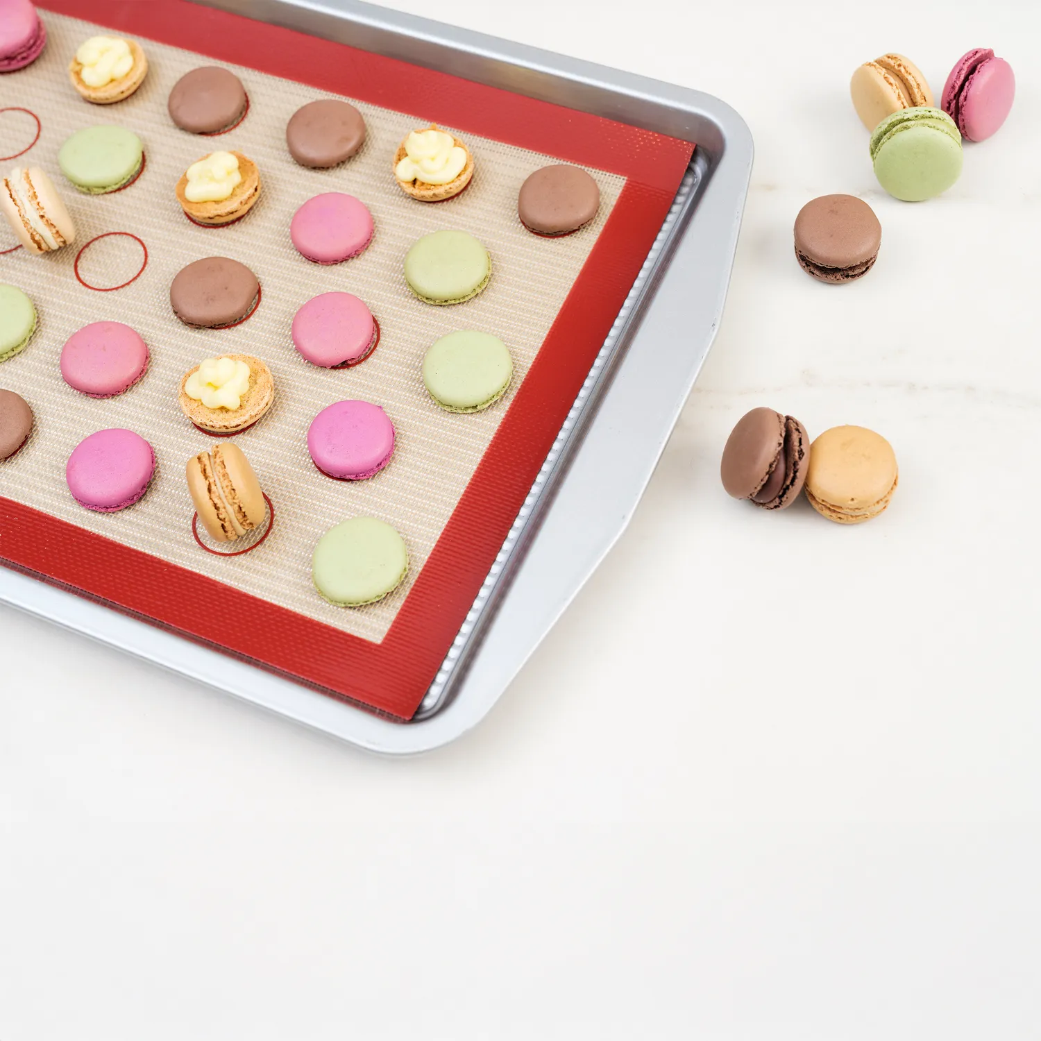 NoStik Silicone Macaron Baking Mat