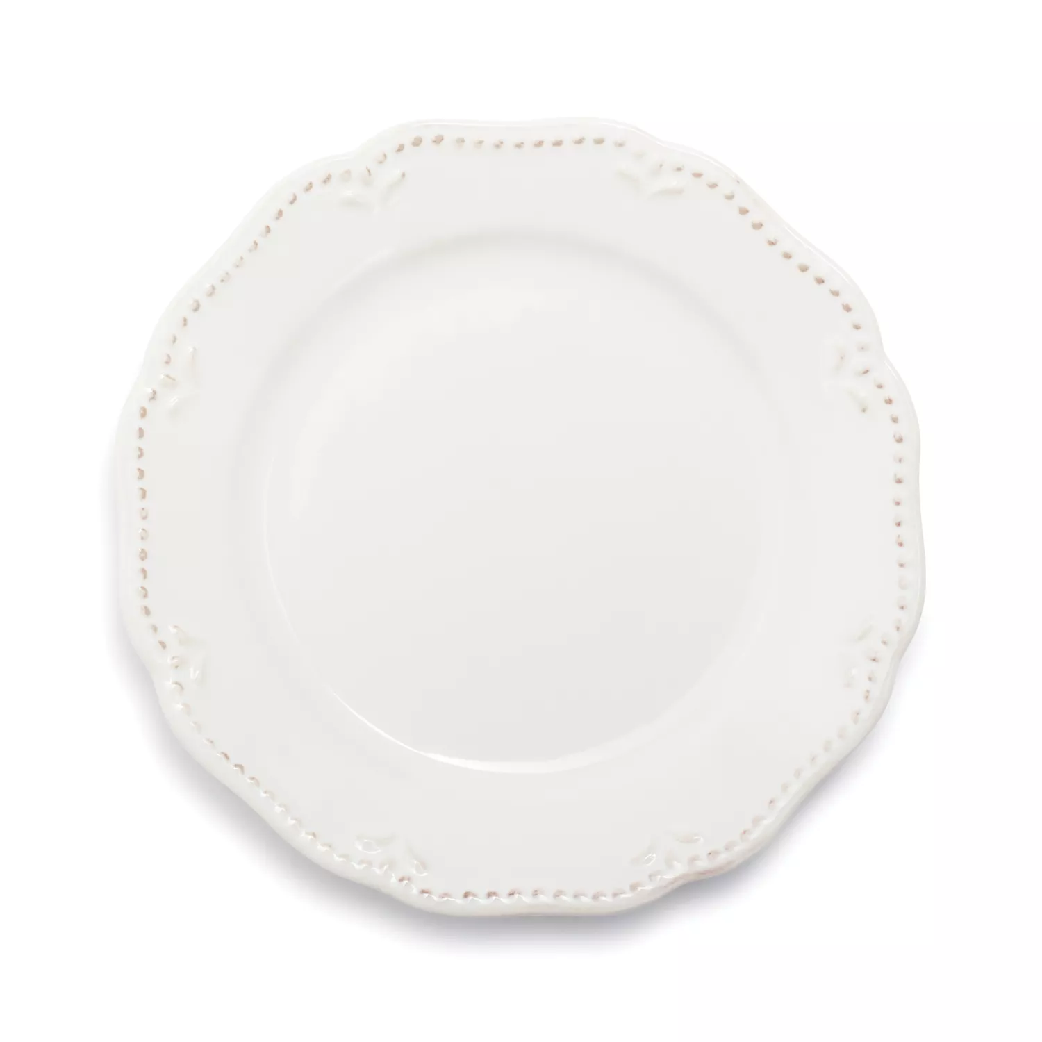 Sur La Table Pearl Stoneware Dessert Plates, Set of 4