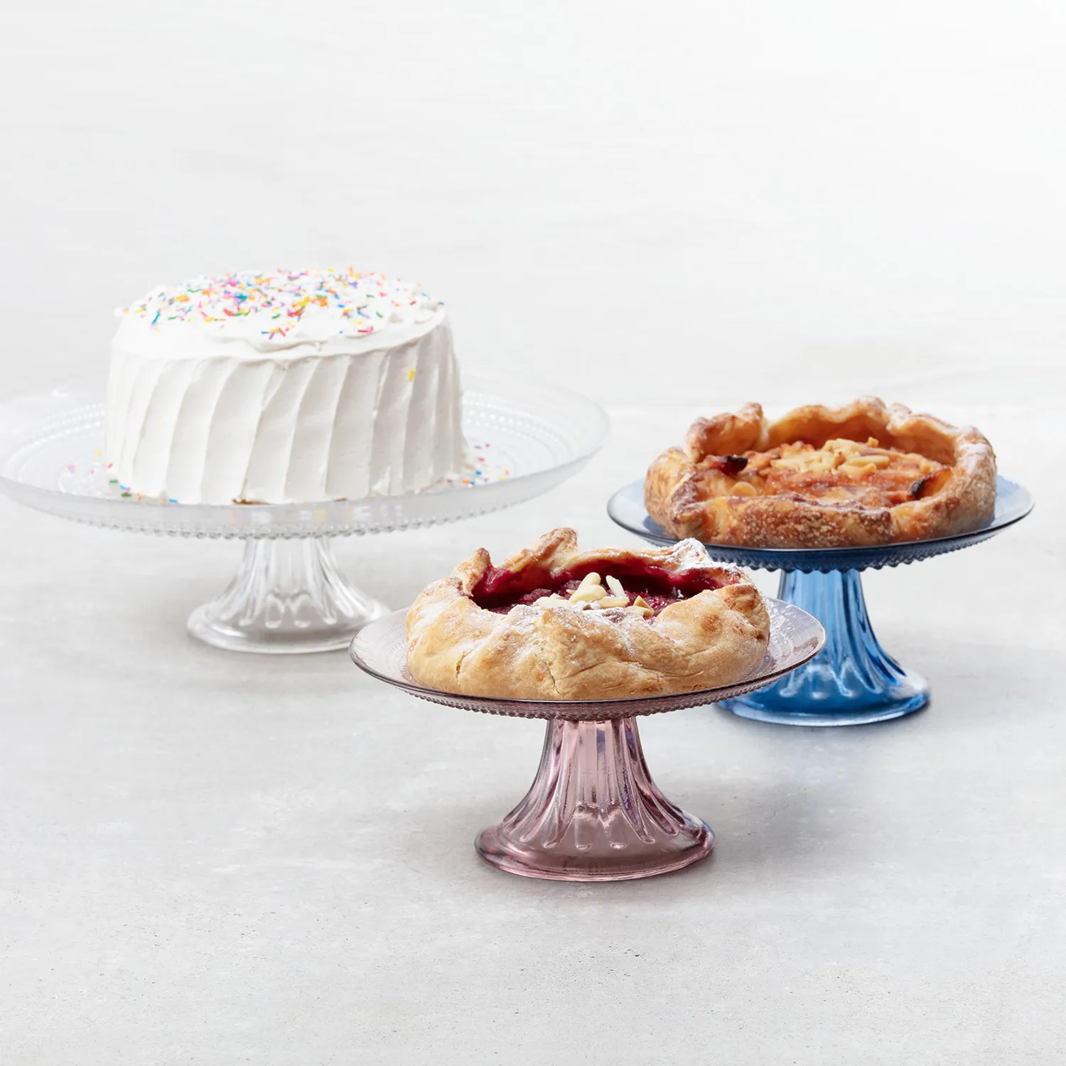 Fortessa Jupiter Mini Cake Stand, 8.5"