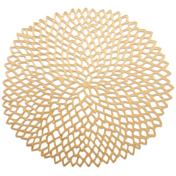 Chilewich Pressed Dahlia Placemat, 14"