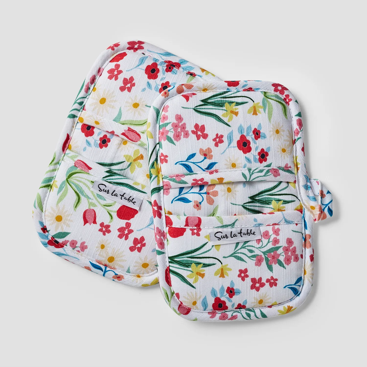 Sur La Table Painter's Garden Mini Mitts, Set of 2