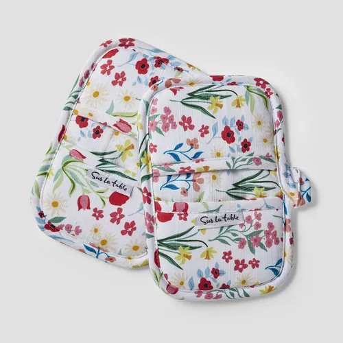 Sur La Table Painter's Garden Mini Mitts, Set of 2