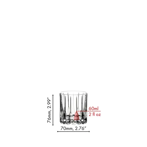RIEDEL Drink Specific Glassware Neat Glass, Set of 2