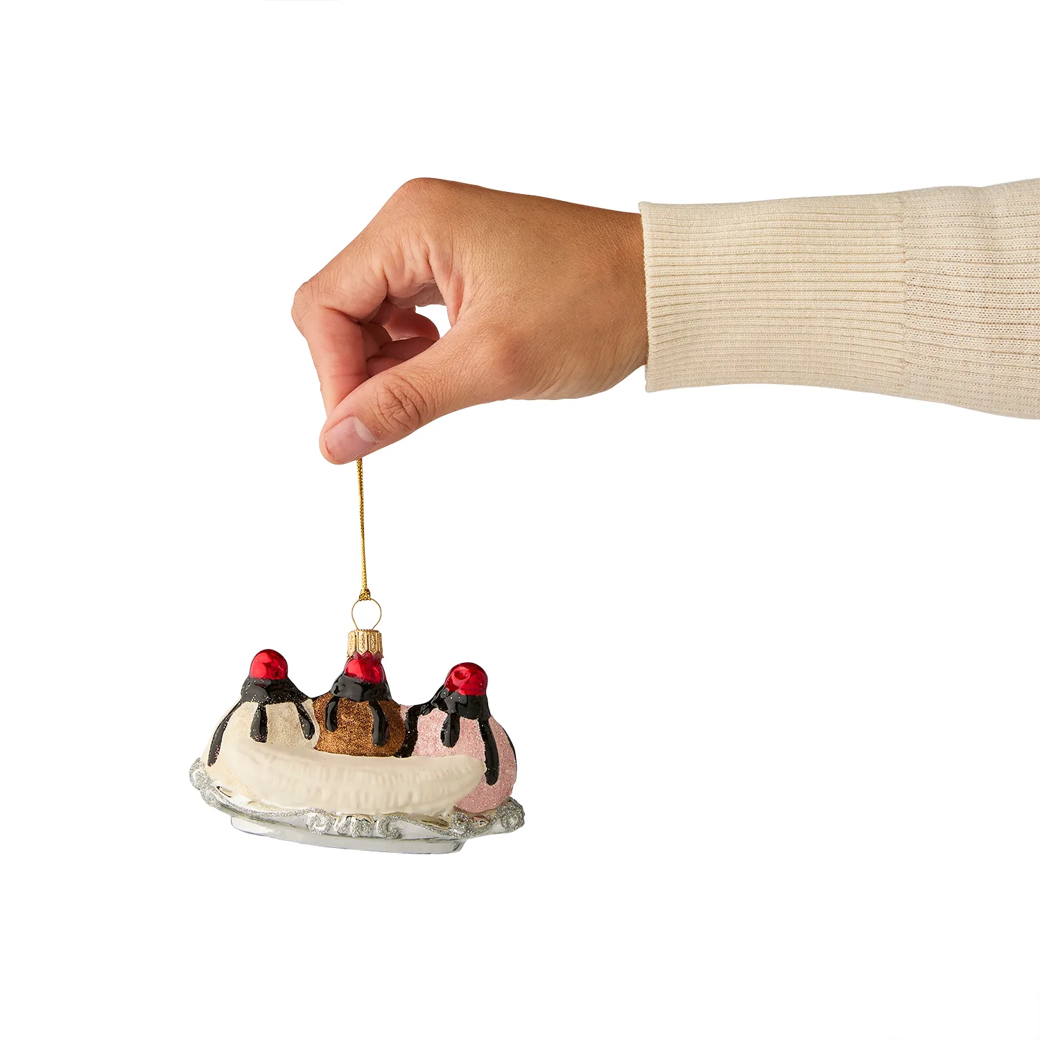 Sur La Table Banana Split Ornament