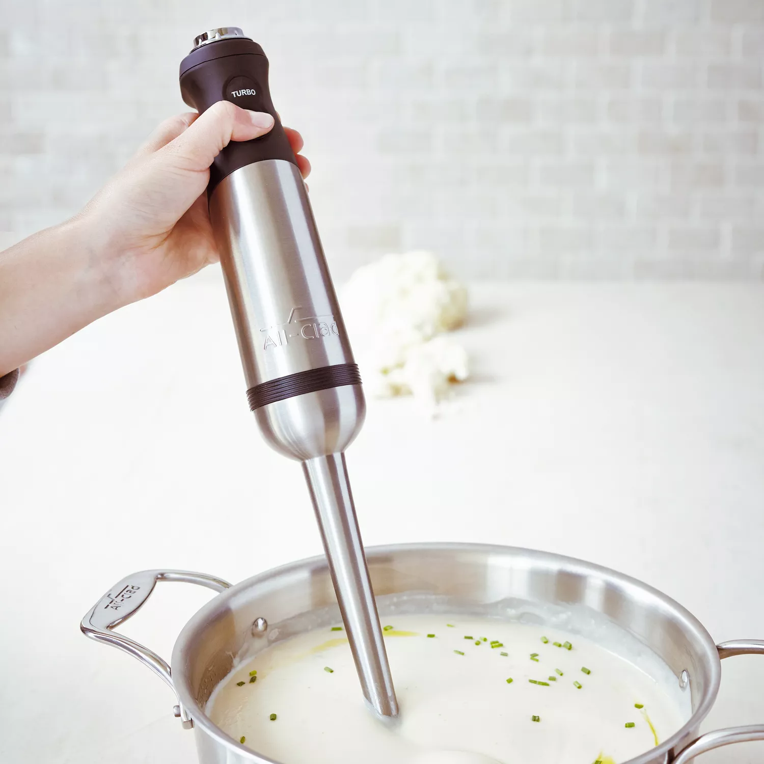 Hand Blender with Whisk & Easy Storage – Sur la Table