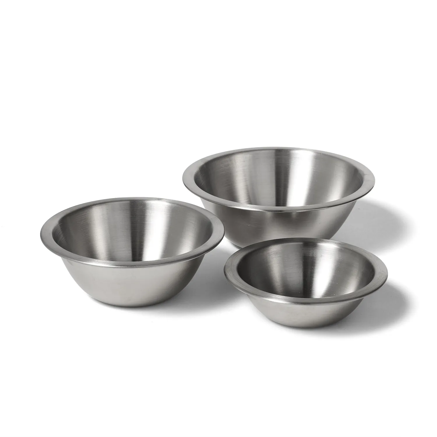 Sur La Table 3-Piece Stainless Steel Prep Bowl Set