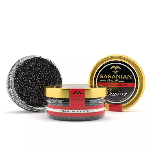 Sasanian Premium Sturgeon Caviar