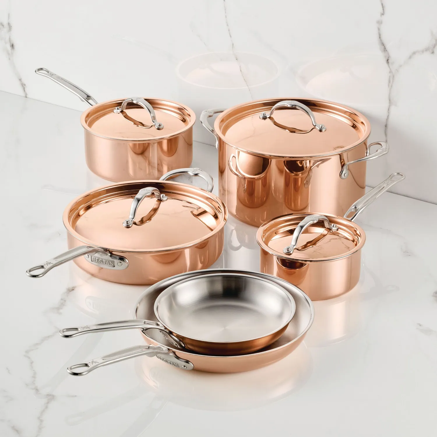 Hestan CopperBond Aura 10-Piece Cookware Set