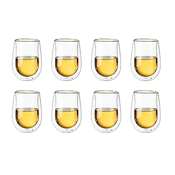 Zwilling J.A. Henckels Sorrento Double-Wall White Wine Stemless Glasses