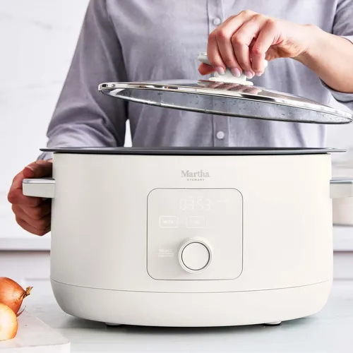 Martha Stewart by GreenPan Slow Cooker, 8qt.