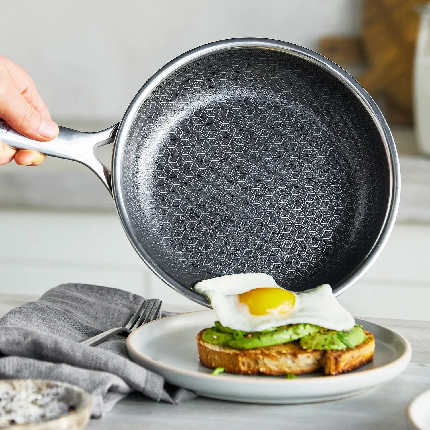 GreenPan Spectra Thermobond Hybrid Ceramic Nonstick Skillet, 8"