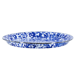 Golden Rabbit Swirl Serving Bowl